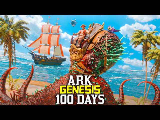 I Spent 100 Days in Ark Genesis Ascended... Here's What Happened