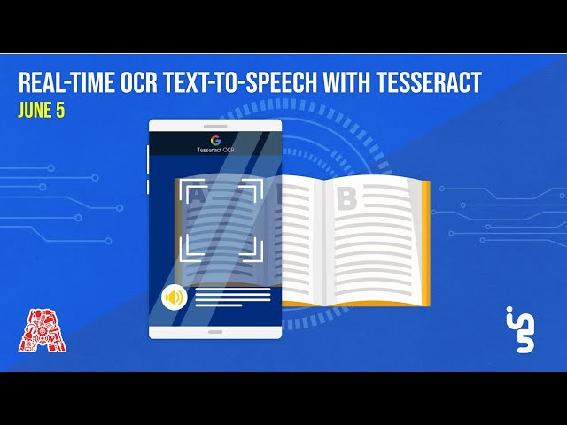 Real-time OCR Text-To-Speech with Tesseract