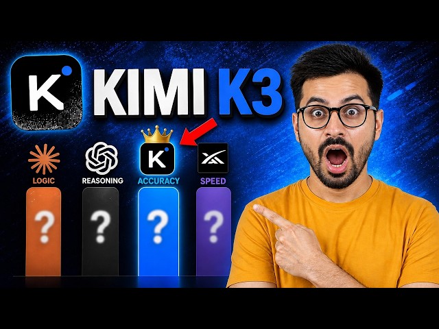 Kimi K3 is the best AI model for AI Coding & Agentic Tasks, Better than Fable 5, Opus 4.8 & GPT 5.6