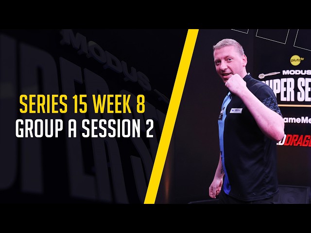 MOVING DAY MADNESS!!! 🎯👀 | Live Darts |  Series 15  Week 8 | Group A Session 2