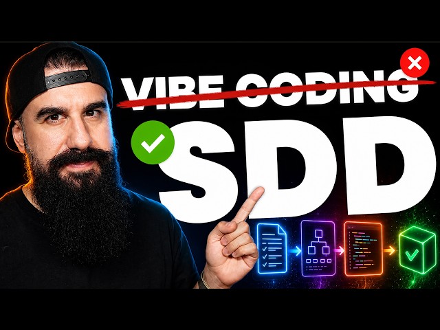 El peligro del Vibe Coding: Construye software real con SDD desde cero