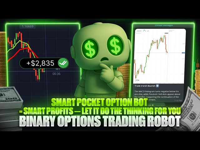 POCKET OPTION BOT = SMART PROFITS? — LET IT DO THE THINKING FOR YOU | BINARY OPTIONS TRADING ROBOT