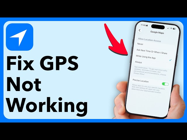 GPS Not Working On iPhone? Here's A Quick Fix!
