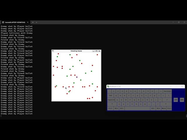 JavaProject ShootingGame İsmail Kerem Ersöz 241401020
