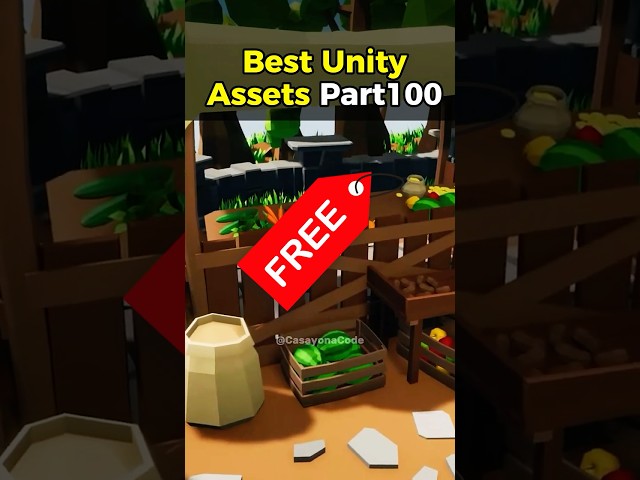 🎉 PART 100 SPECIAL! FREE ASSET! #casayonacode #unity #gamedev
