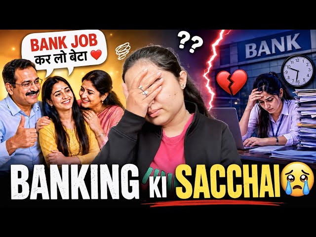 BANKING = WORST JOB? 😳 | Reality No One Tells You | By Shivani Keswani