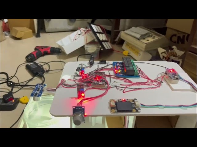 IoT Based Home Automation System Over The Rain (Engineering Project)