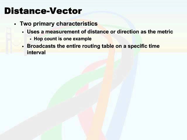 246   21  Dynamic Routing   03  Distance Vector