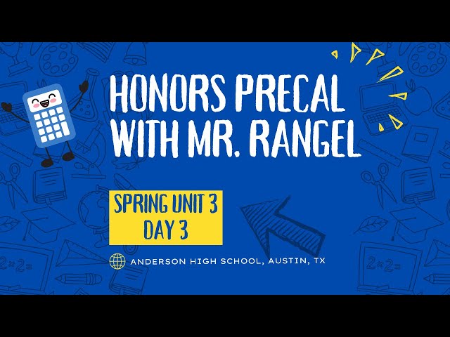 Honors PreCal Graphing Logarithms + Exponential Growth & Decay