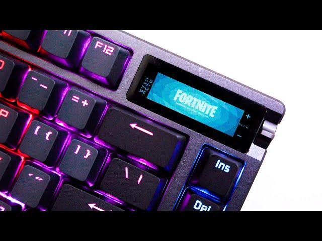 The most expensive gaming keyboard in existence | This is what it can do.