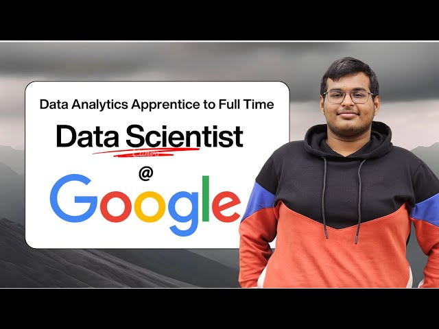 From Apprentice to Google Data Scientist: The Complete Roadmap 🚀 I Non - Computer Science Background