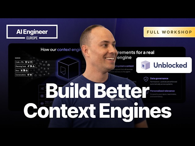Mergeable by default: Building the context engine to save time and tokens — Peter Werry, Unblocked