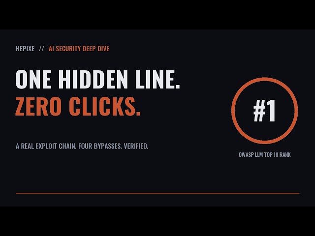 One Hidden Line, Zero Clicks — Inside a Real Prompt Injection Exploit