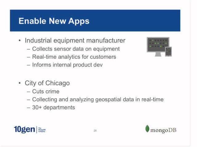 Making the Case for NoSQL