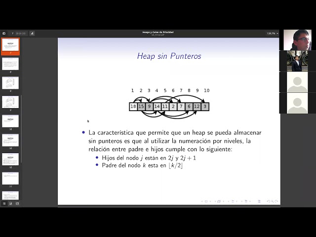 Clase 19 - heapify, heapsort