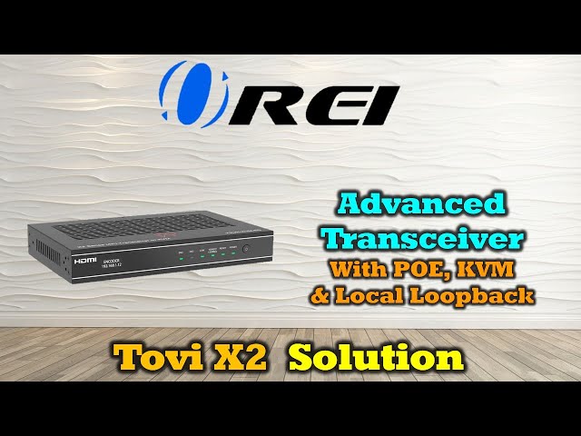 Next-Gen AV-Over-IP Explained: ToVi X2 Series Encoder/Decoder With KVM & Multi-Window