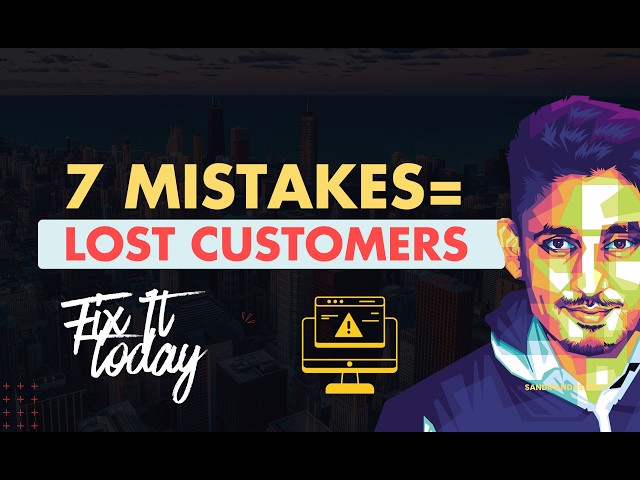 7 Signs Your Website Is Losing You Customers