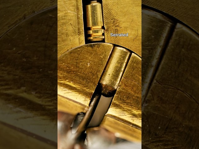 Lock picking inside view: Covert Instruments practice lock