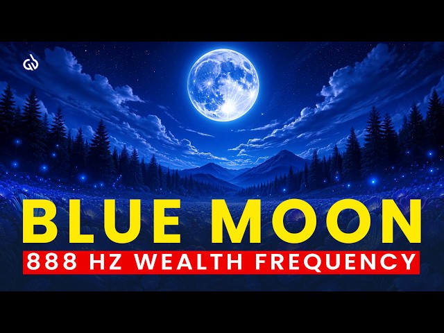 Full Moon Meditation Music (Blue Moon): 888 Hz Infinite Abundance & Wealth Frequency