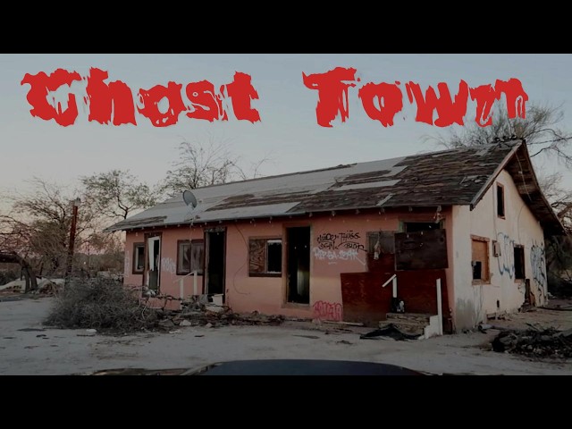 EXPLORING AN ABANDONED CALIFORNIA DESERT GHOST TOWN / DESERT CENTER, CA