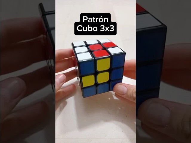 Cubo Rubik Algoritmo | Situación: Patrón 3x3 #cuborubik #rubikscube #algorithm