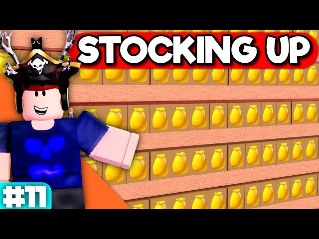 HALLOWEEN STOCK UP! Lumber Tycoon 2 Let's Play #11
