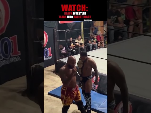 Black Wrestler Puts Racist ON BLAST for Hurling N-Word