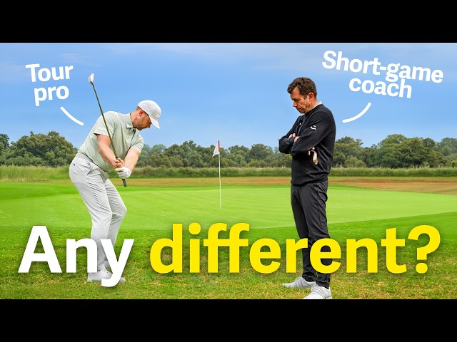 What a lesson with a tour professional looks like (Tom Lewis!)