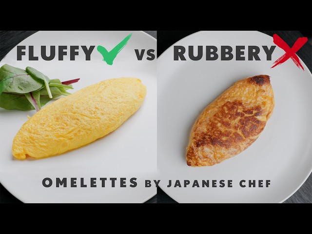 STOP Ruining Omelet ❌ Do THIS for Fluffy, Creamy Omelet Every Time! ✅ | Japanese Chef