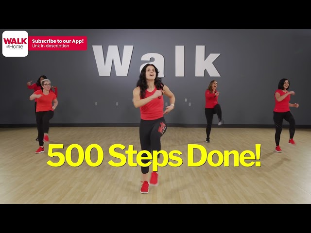 500 Step mini Walk from the 2 Mile "Heart Pumping" Workout in the APP!