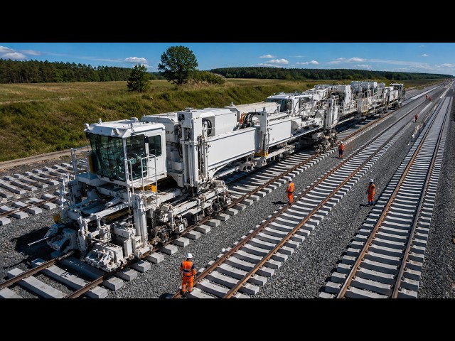Extreme Railway Engineering | High-Speed Rail Construction & Smart Technology