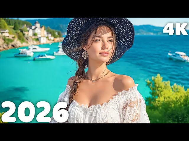 Summer Relaxing Vibes 4K UHD 2026 ☀ Chill Tropical Deep House Mix | Deep Blessing
