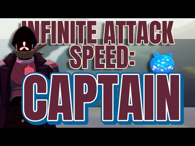I Gave Captain from Risk of Rain 2 INFINITE ATTACK SPEED