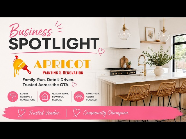 Apricot Painting & Renovation | Trusted GTA Contractor + Business Spotlight | Sidorova Inwood Team