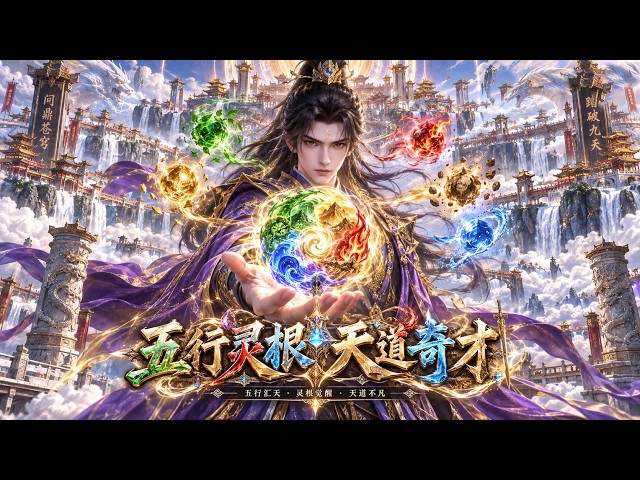 【Multi Sub】完整版爆爽修仙動漫來襲！看廢材五行元素靈根小夥如何逆風翻盤成為天道之主！劇情全程高能量！ #逆襲 #動漫