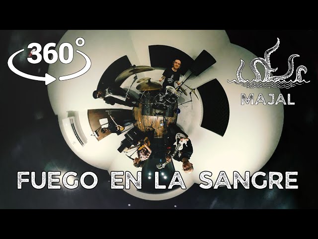 "Fuego en la sangre" - Trotsky Vengarán (Cover por Majal ) - en 360° VR Video