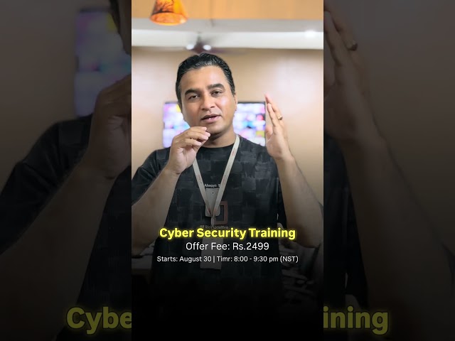 Cyber Security Training #codeit