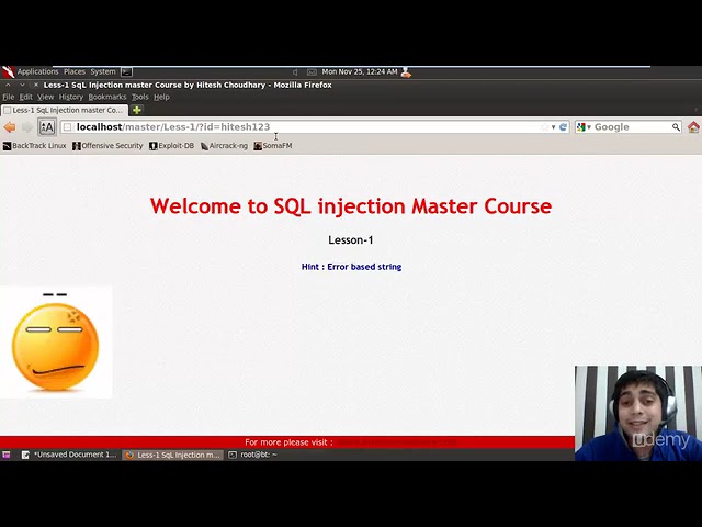 Lecture 8 | Error-Based Basic Injection | SQL Injection Techniques | CurioCraft Cybersecurity Series