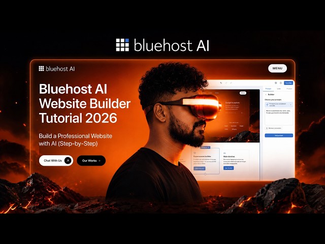 I Built a $10,000 worth Website with AI (No Coding) | Bluehost AI Website Builder Tutorial 2026