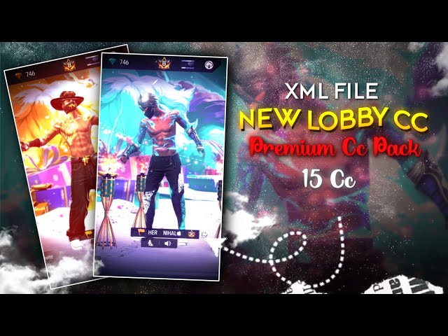 TOP 15 HD QUALITY CC FF XML ||  New Lobby 15 QUALITY CC XML - PACK || #xml