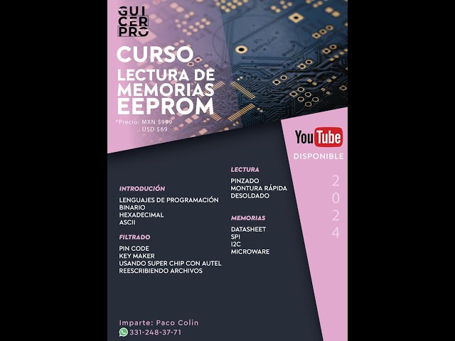 Curso de Memorias Eeprom by Guicerpro