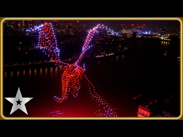 Celestial win GROUP GOLDEN BUZZER for stunning drone show | Semi-Finals | BGT 2026
