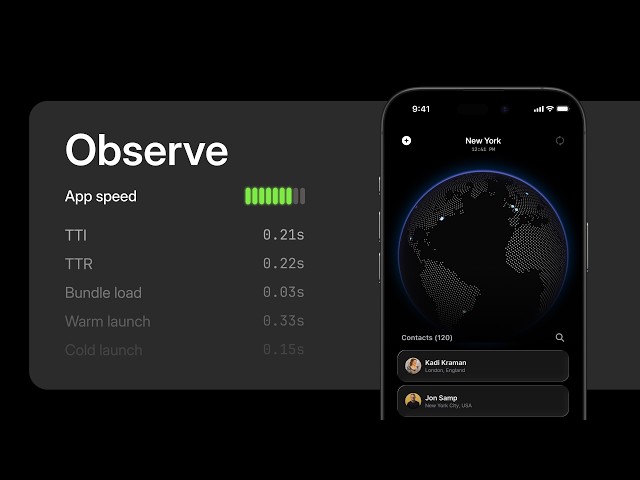 Introducing "Observe": Performance monitoring for React Native apps