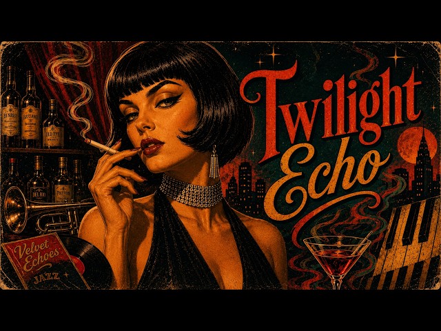 🔴Midnight Noir 🎷 Late Night Drives & Work | 24/7 Dark Jazz Radio