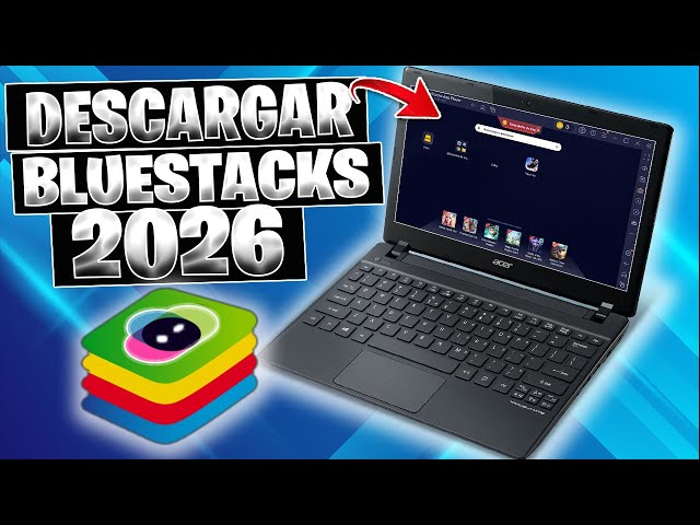 Como Descargar El Emulador Bluestacks 5 Ultima Versión 2026 En PC / PASO  a PASO