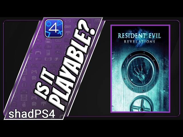 Is Resident Evil: Revelations Playable? shadPS4 Performance [Ryzen 9 7950X | RX 7800XT]