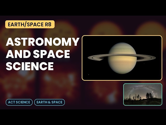 Astronomy for Exams: Kepler's Laws, Tides, Moon Phases & Stars