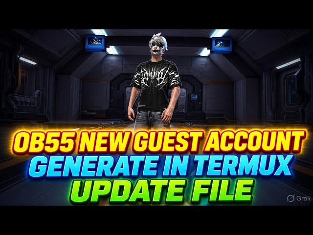 Ob55 guest account generate new 😀😃 fast ⏩ #newvideo #freefire #newsong #updatefile #ob55file 
