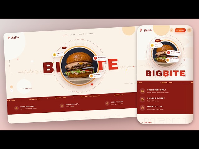I Built a $12,000 Food Delivery Website With Zero Frameworks | Free Source Code