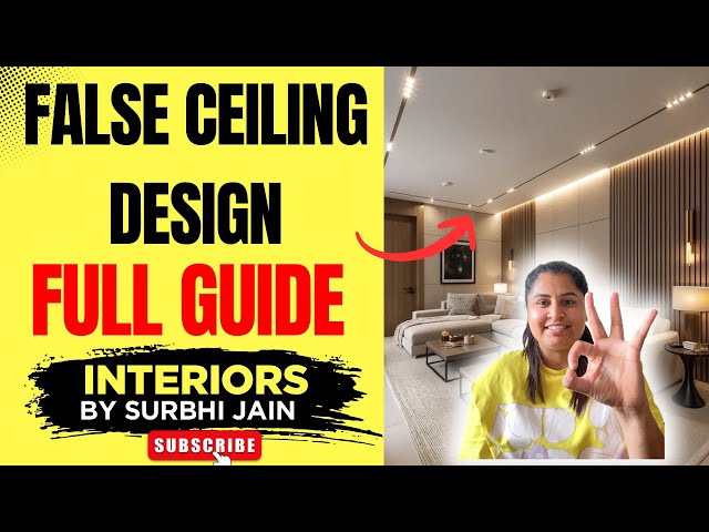 False Ceiling Design POP, Gypsum, Wooden, PVC, Design Ceilings Full Guide Types, Prices, Pros & Cons